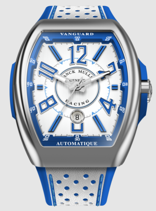 Review Buy Franck Muller Vanguard Racing Replica Watch for sale Cheap Price V 45 SC DT RCG (BL)